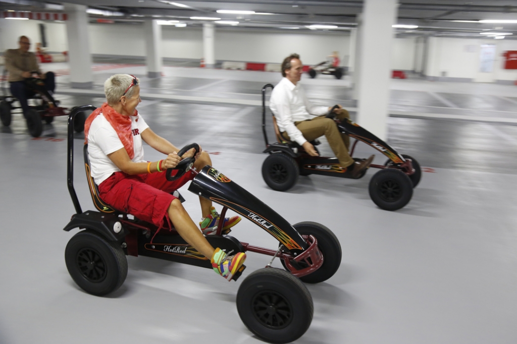 Tiefgaragenfest Wiedereröffnung Parkhaus Dom Römer 