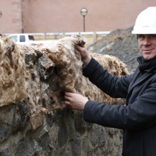 DomRömer-Quartier: Rückbau Schutzschicht Archäologischer Garten